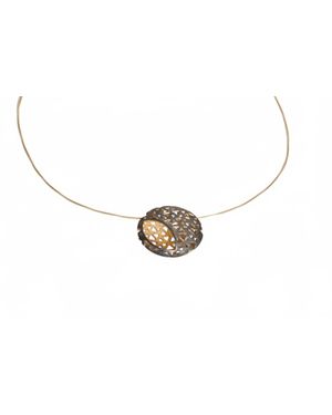 Avenue Chic Geometric Necklace - Black