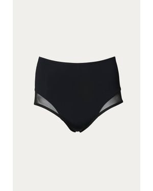 Beth Richards High Waist Bottom - Black