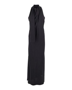 Rohe Long Dress With Halterneck - Black