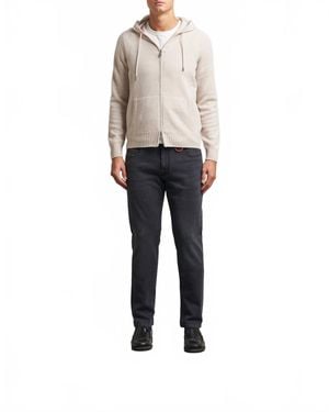 Tramarossa Michelangelo Stretch Denim Straight Leg Jeans - Gray