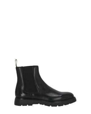 Doucal's Triumph Leather Chelsea Boots - Black
