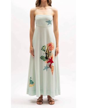 La Maise Marie Maxi Dress - White