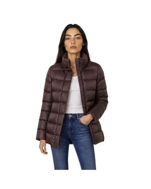 Colmar Polyamide Full-Length Jacket - Brown