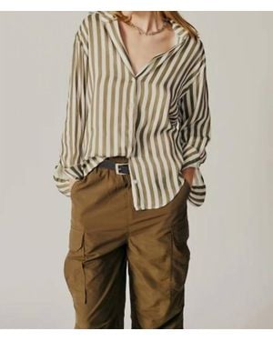 DELUC Lamium Button Down Shirt - Natural