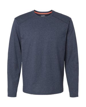 Kastlfel Recycledsoft Long Sleeve T-Shirt - Blue