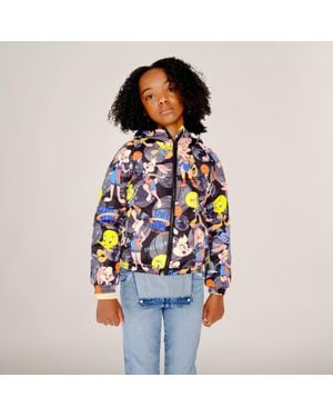 Members Only Girl's Heavy Quilted Puffer - Blue