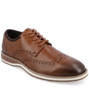 Vance Co. Vance. Co Ozzy Wingtip Hybrid Dress Shoe - Brown