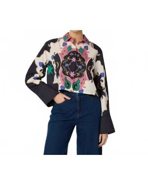 Cleobella Zoya Blouse - Blue