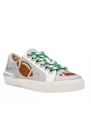 Betsey Johnson Archy Lace-Up Sneaker - Blue