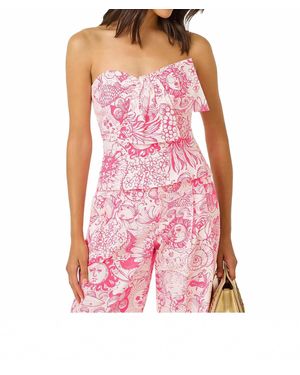 Lilly Pulitzer Parni Strapless Top - Pink
