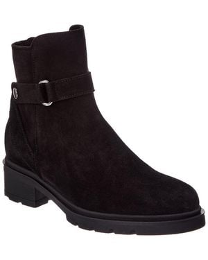La Canadienne Steven Suede Bootie - Black