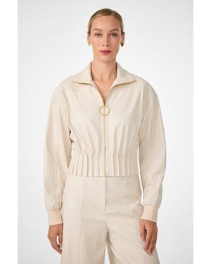 Trina Turk Outrun Jacket - Natural