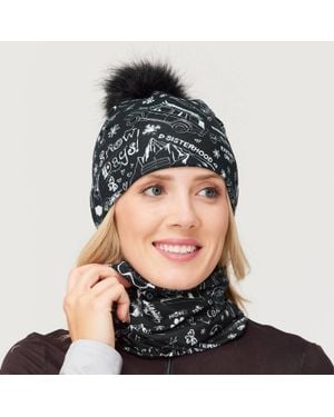 Krimson Klover Illustrated Beanie - Black