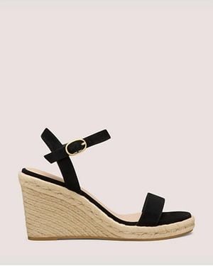 Stuart Weitzman Teddi Espadrille Wedge Sandal - Natural