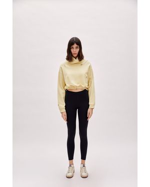 Pcfg Legging With Stitch Detail - Natural