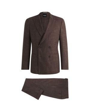 BOSS Two-Piece Suit - Brown