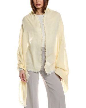 Vince Bi-Color Wrap - White