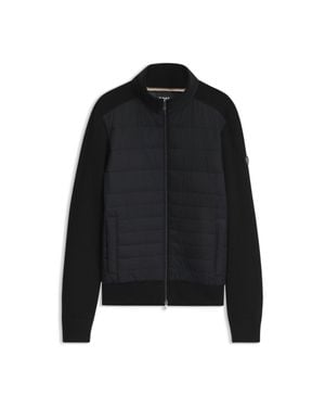 BOSS Zipper-Front Casual Jacket - Black