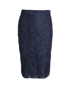 JOSEPH Midi Pencil Skirt - Blue