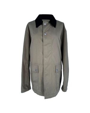 The Row Frank Utility Jacket With Pockets - Gray