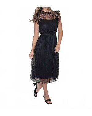 Wishlist The Addison Midi Dress - Black