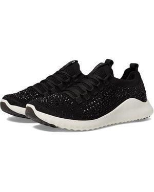 Aetrex Carly Sparkle As250 Sneakers 7 Comfort Casual Shoes Khd1080 - Black
