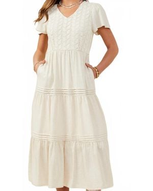 Hayden LA Marissa Midi Dress - Natural