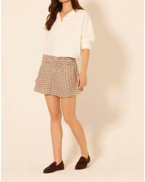 Bila77 Young Mini Skirt - Natural