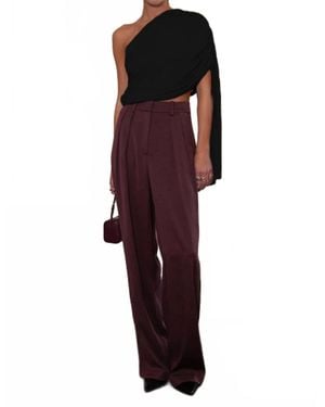 Parentesi Elsa Asymmetrical Top - Purple
