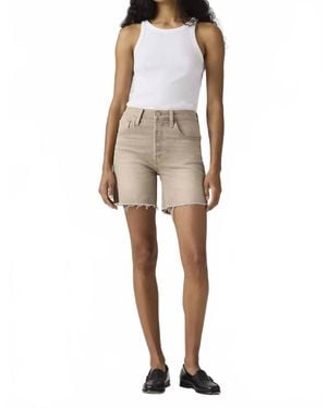 Levi's 501 Mid Thigh Short - Natural