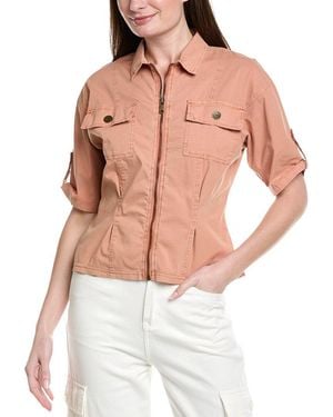 XCVI Tammen Shacket - White