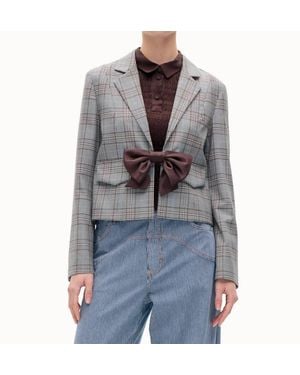 Baum und Pferdgarten Benni Boxy Cut Blazer - Gray