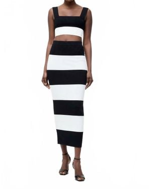 French Connection Bodycon Knit Top - White