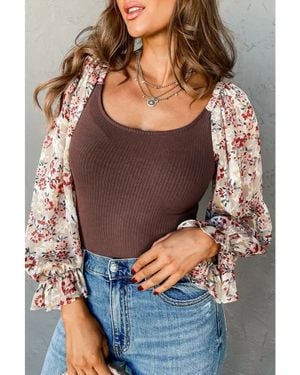Eesome Show Your Curves Bodysuit - Gray