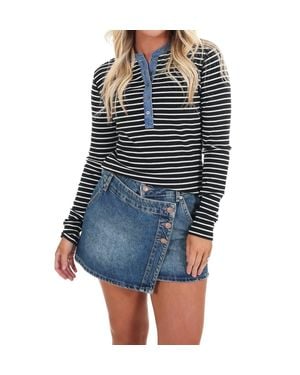 Eesome The Happy Striped Top - Blue