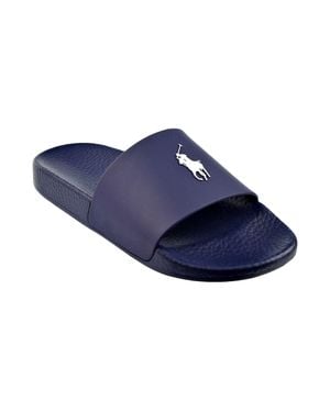 Polo Ralph Lauren Logo Slides - Blue