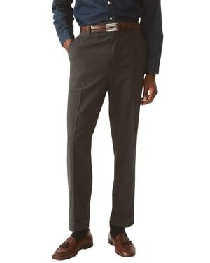 J.McLaughlin Oxford Wool-Blend Pant - Black