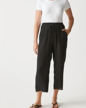Michael Stars Ashton Mid Rise Crop Pant - Black