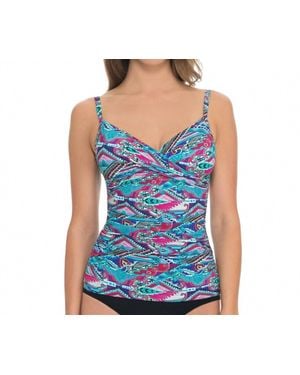 Gottex Lingerie Tankini Top - Blue