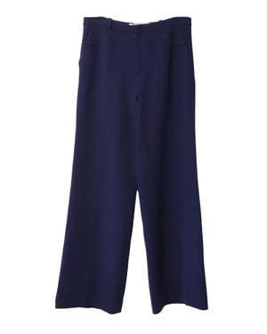 Roland Mouret Roland Mouret Wide Leg Pants - Blue