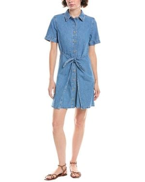 Madewell Denim Mini Shirtdress - Blue