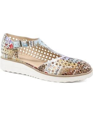DJANGO & JULIETTE Offhand Wedge Sandals - Multicolor