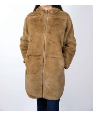 Angel Wings by Lucy Caribou Hooded Jacket - Natural