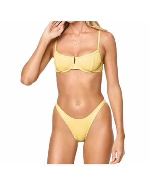 LSPACE Rocky Bikini Bottoms - White