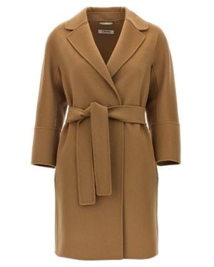 Max Mara Wool Coat - Natural