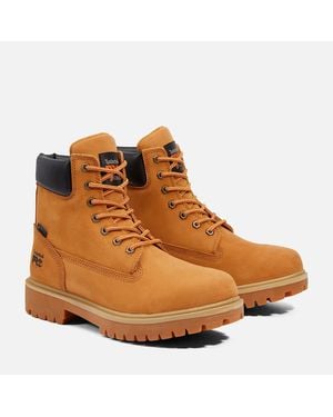 Timberland Direct Attach Tb165030713 Wheat Soft Toe Work Boots Mew272 - Brown