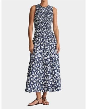 Apiece Apart Siempre Tank Maxi Dress - Blue