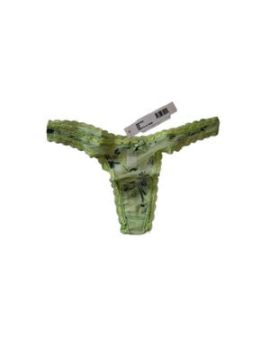 Cosabella Annette Low Rise Thong - Green