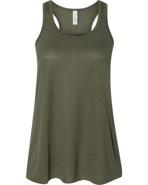 Bella Canvas Flowy Racerback Tank - Green