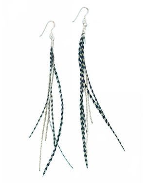 ASTALI Mini Feather Earrings - Multicolor